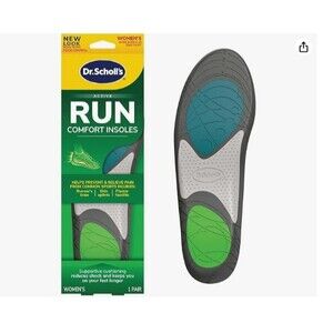 Dr. Scholl's Run Active Comfort Insoles,Trim to Fit Inserts For Women 6-10 Size